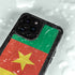 Cameroon Flag Distressed iPhone 14 Pro Waterproof Case