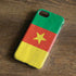 Cameroon Flag Distressed iPhone 8 Pro Case