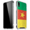 Cameroon Flag Distressed iPhone XR Clear Case