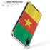 Cameroon Flag Distressed iPhone XR Clear Case