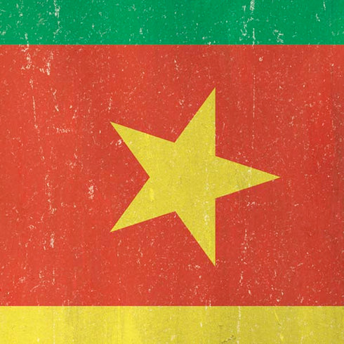 Cameroon Flag Distressed iPhone XR Skin