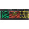 Cameroon Flag Distressed K95 RGB PLATINUM Mechanical Gaming Keyboard Skin