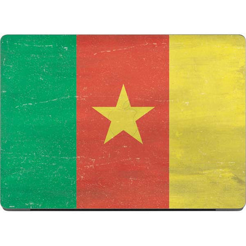 Cameroon Flag Distressed MacBook Pro 14in (2021-24) Skin