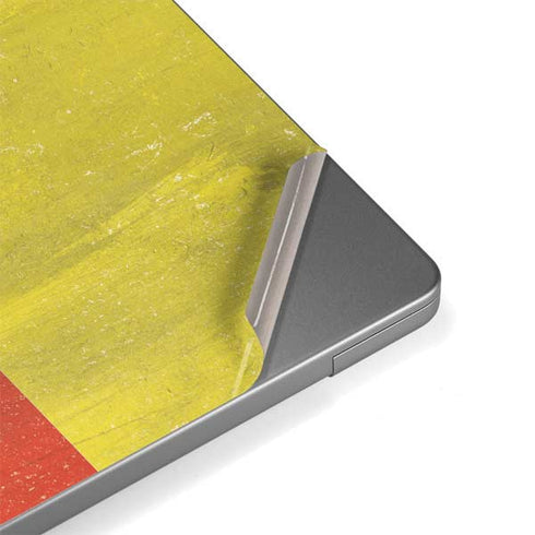 Cameroon Flag Distressed MacBook Pro 14in (2021-24) Skin