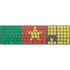 Cameroon Flag Distressed Magic Keyboard with Numeric Keypad Skin