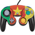 Cameroon Flag Distressed Nintendo GameCube Controller Skin