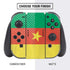 Cameroon Flag Distressed Nintendo Switch Bundle Skin