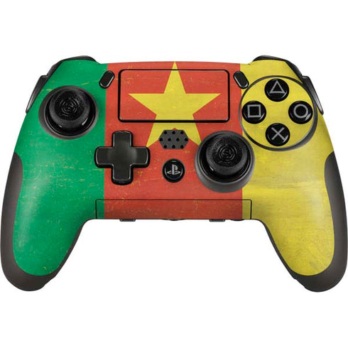 Cameroon Flag Distressed PlayStation Scuf Vantage 2 Controller Skin