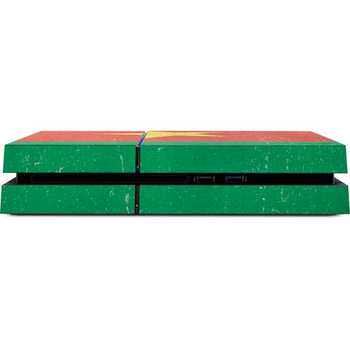 Cameroon Flag Distressed PS4 Console Skin