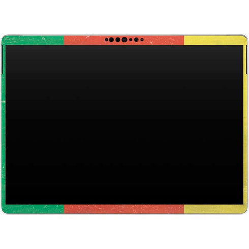 Cameroon Flag Distressed Surface Pro 8 Skin