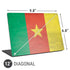 Cameroon Flag Distressed Universal Laptop 12in (9.8 x 6.8in) Skin