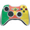 Cameroon Flag Distressed Xbox 360 Wireless Controller Skin