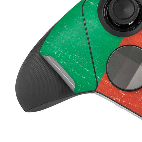 Cameroon Flag Distressed Xbox Elite Wireless Controller Series 2 Skin
