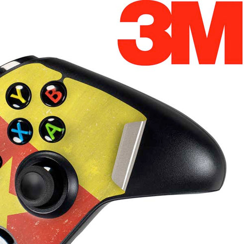 Cameroon Flag Distressed Xbox One Controller Skin