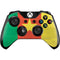 Cameroon Flag Distressed Xbox One Controller Skin