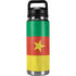 Cameroon Flag Distressed YETI Rambler 26oz Bottle Skin