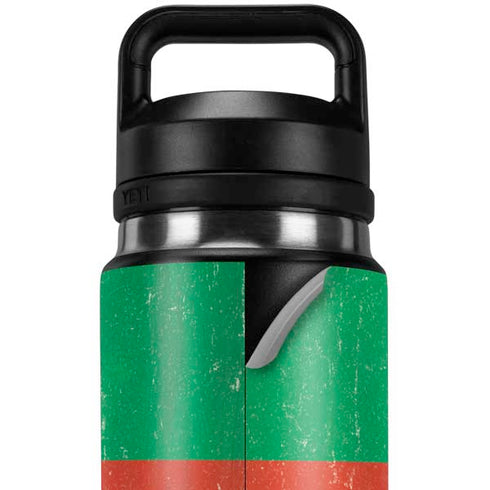 Cameroon Flag Distressed YETI Rambler 26oz Bottle Skin