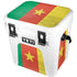 Cameroon Flag Distressed YETI Roadie 24 Hard Cooler Skin