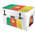 Cameroon Flag Distressed YETI Tundra 45 Hard Cooler Skin