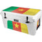 Cameroon Flag Distressed YETI Tundra 65 Hard Cooler Skin