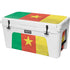 Cameroon Flag Distressed YETI Tundra 75 Hard Cooler Skin