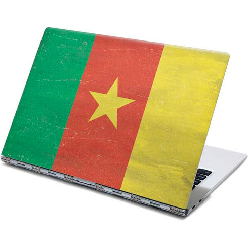 Cameroon Flag Distressed Yoga 910 2-in-1 14in Touch-Screen Skin