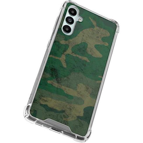 Camouflage Galaxy A15 5G Clear Case