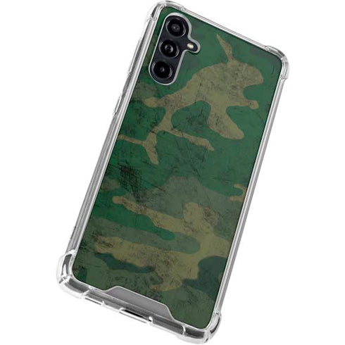 Camouflage Galaxy A54 5G Clear Case