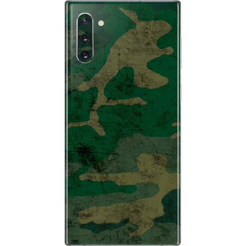 Camouflage Galaxy Note 10 Skin