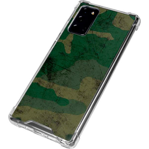Camouflage Galaxy Note20 5G Clear Case