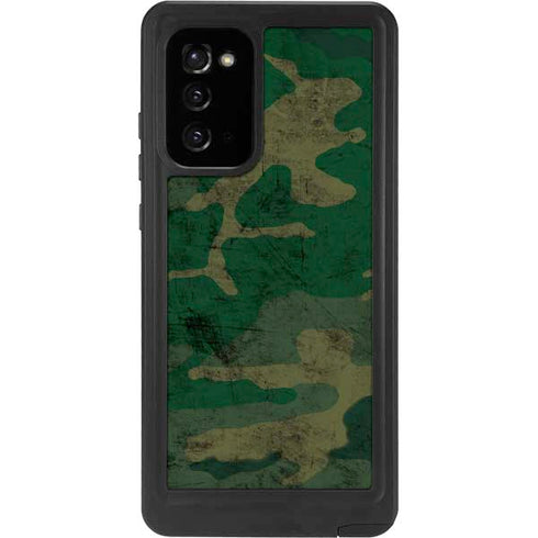 Camouflage Galaxy Note20 5G Waterproof Case