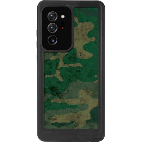 Camouflage Galaxy Note20 Ultra 5G Waterproof Case