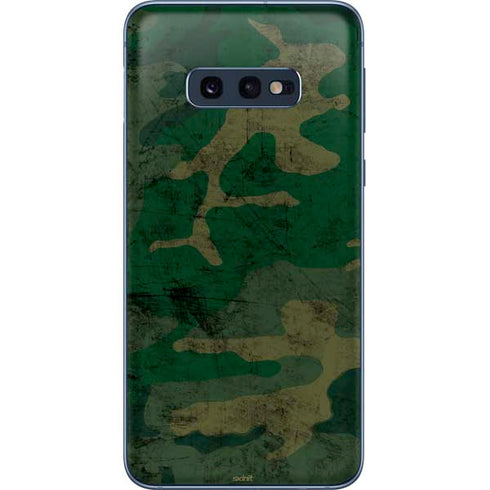Camouflage Galaxy S10e Skin