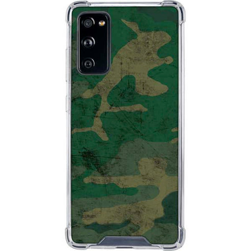 Camouflage Galaxy S20 FE Clear Case