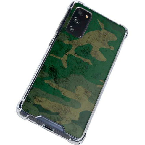 Camouflage Galaxy S20 FE Clear Case