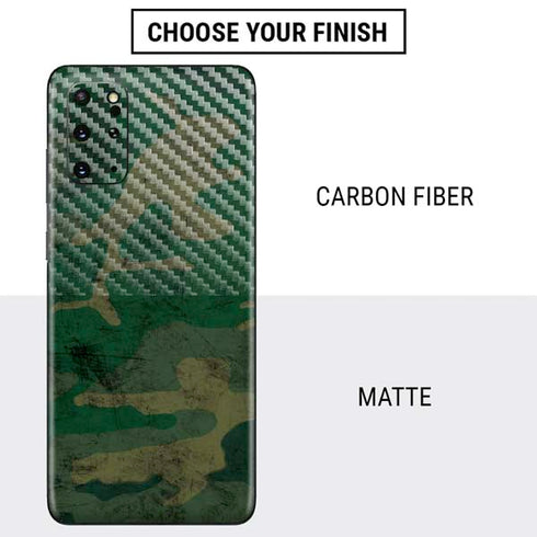 Camouflage Galaxy S20 Plus Skin