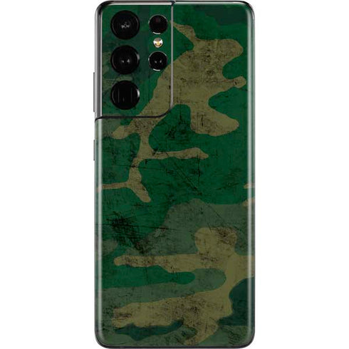 Camouflage Galaxy S21 Ultra 5G Skin