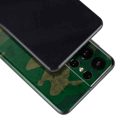 Camouflage Galaxy S21 Ultra 5G Skin