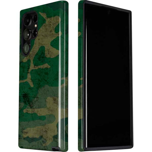 Camouflage Galaxy S22 Ultra Pro Case