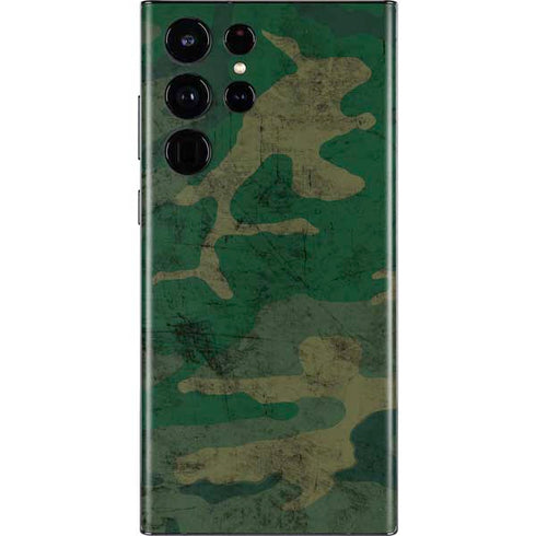 Camouflage Galaxy S22 Ultra Skin