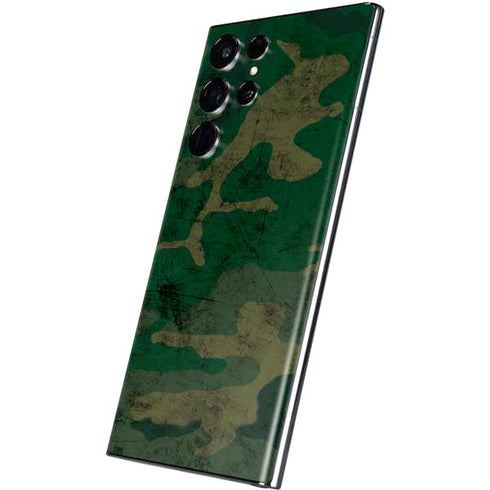Camouflage Galaxy S22 Ultra Skin