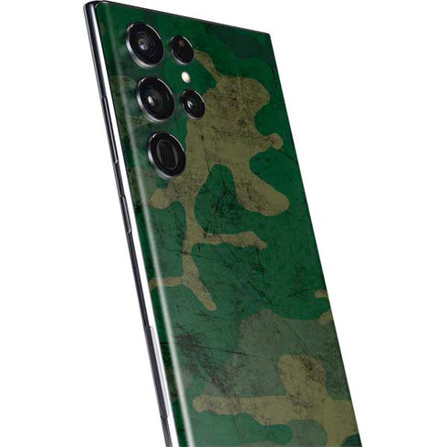 Camouflage Galaxy S22 Ultra Skin