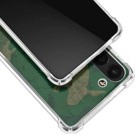 Camouflage Galaxy S23 Clear Case