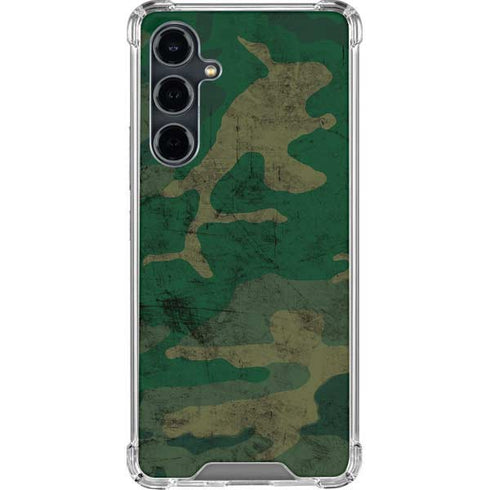 Camouflage Galaxy S23 FE Clear Case