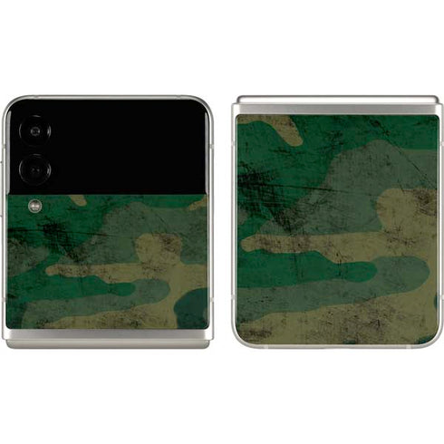 Camouflage Galaxy Z Flip3 5G Skin