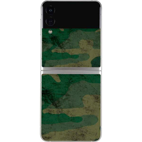 Camouflage Galaxy Z Flip3 5G Skin
