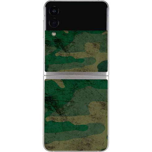 Camouflage Galaxy Z Flip4 5G Skin