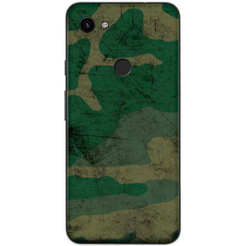Camouflage Google Pixel 3a Skin