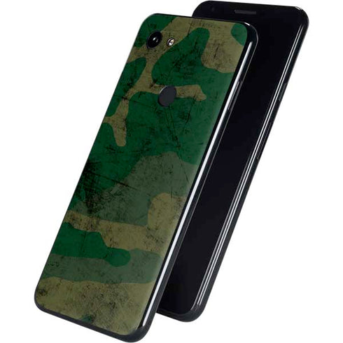 Camouflage Google Pixel 3a Skin