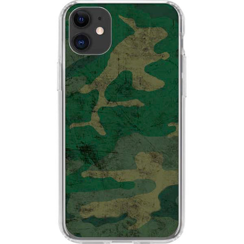 Camouflage iPhone 11 Clear Case